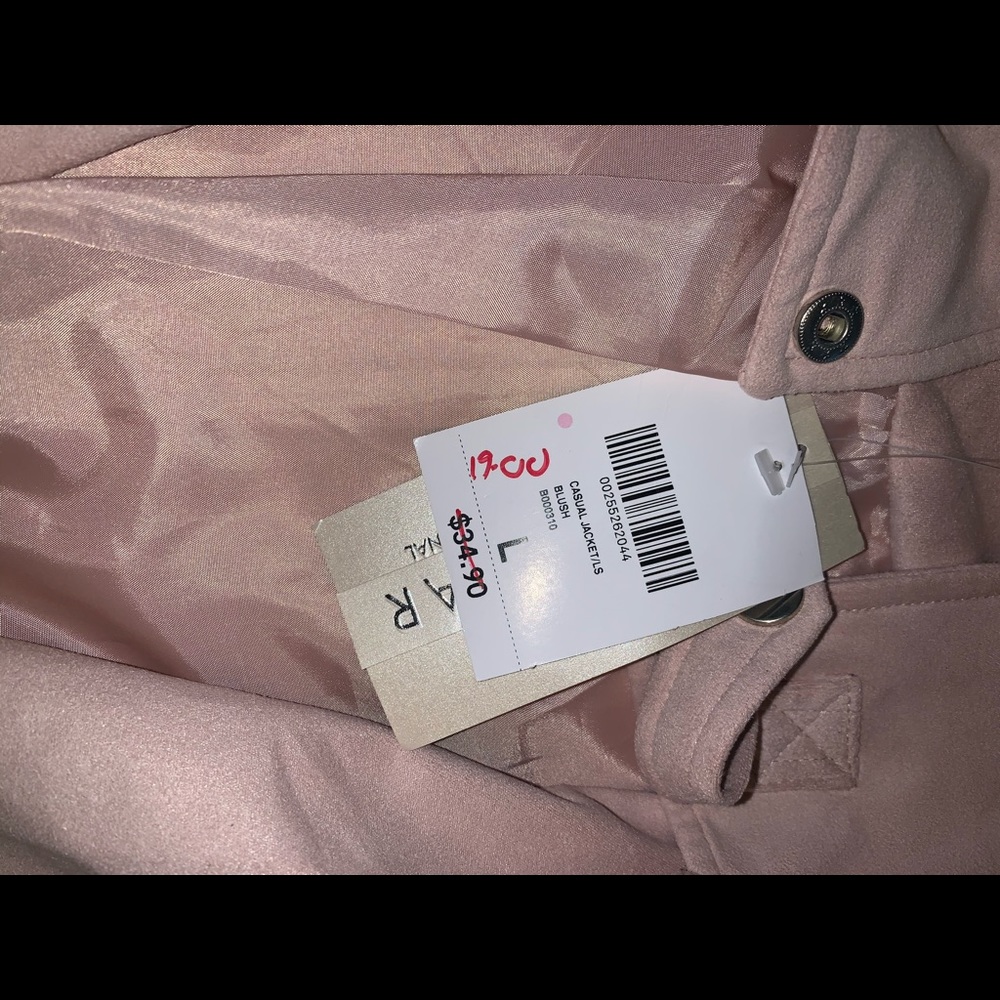Pink crop jacket - Picture 2 of 3